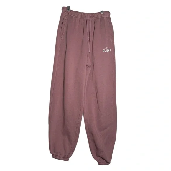 Old Navy High Waisted Sweatpants Cuffed Light Purple Size XS Cotton Soft - Picture 1 of 8